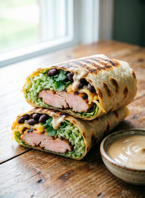 Chipotle Ranch Grilled Chicken Burrito Chipotle Ranch Grilled Chicken Burrito