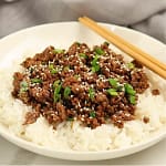 Korean Ground Beef Bowl