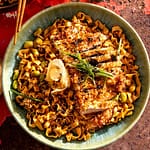 Crispy Chicken Katsu Noodle Bowl